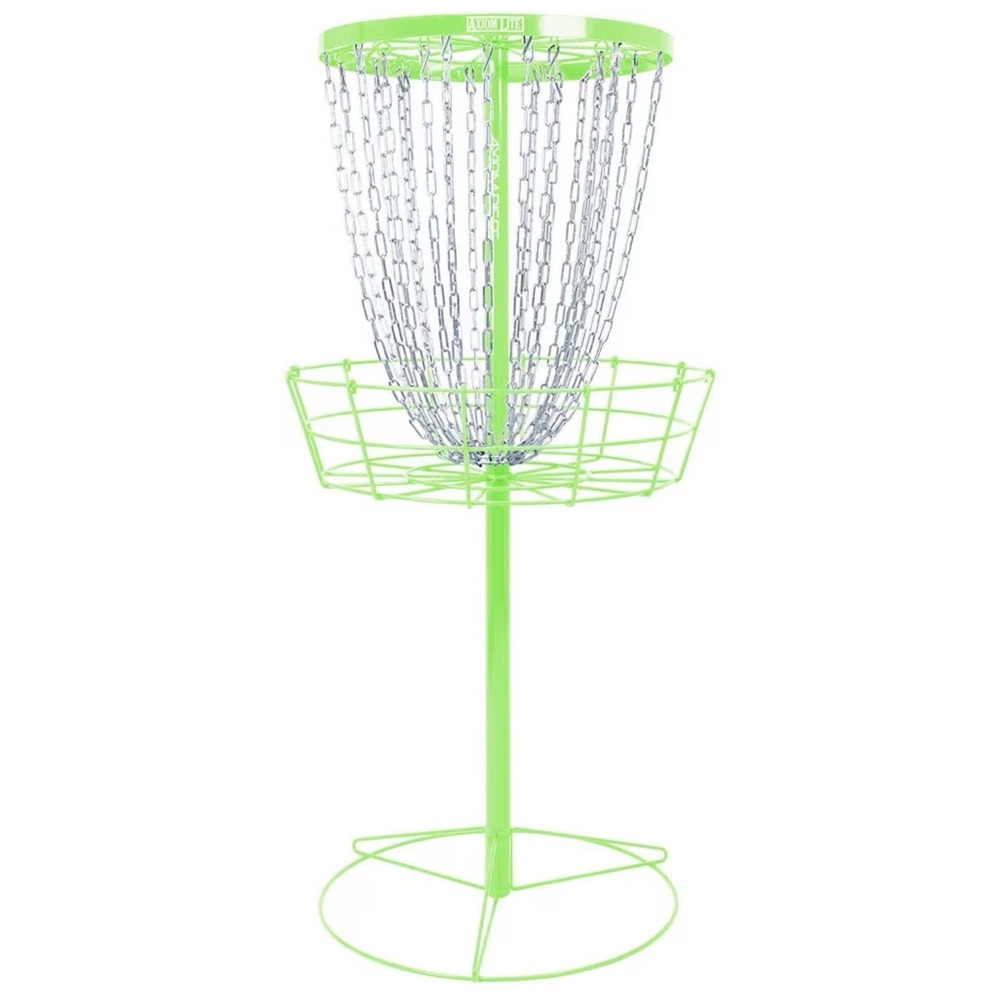 Axiom Discs Lite Disc Golf Basket Lime Green PDGA Approved Practice Target